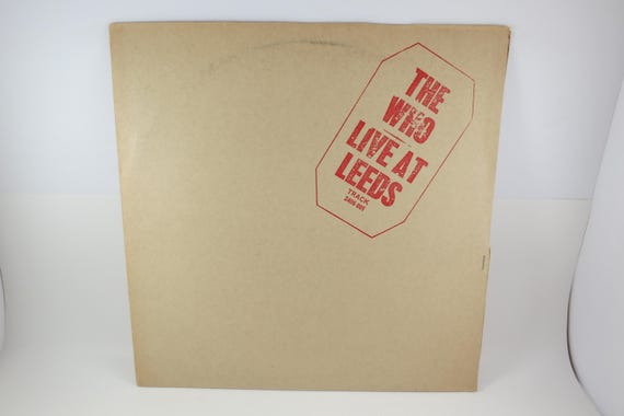 Vintage 1970 LP Vinyl Record The Who Live at Leeds Near Mint Condition with all 12 Original Inserts UK Pressing 71468