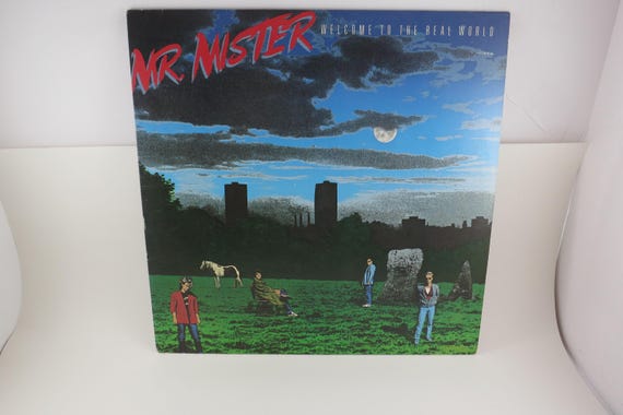 Vintage 1986 Vinyl LP Record Mr Mister Welcome to the Real World Near Mint