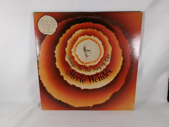 1976 Stevie Wonder Songs In The Key Of Life Vinyl LP (EX)