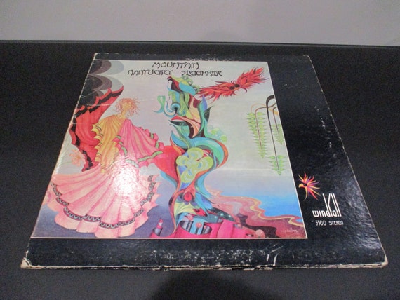 Vintage 1971 Vinyl LP Record Nantucket Sleighride Mountain Excellent Condition White Label Promo Pressing 63674