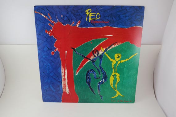 Vintage 1987 REO Speedwagon - Life As We Know It - Vinyl LP Record