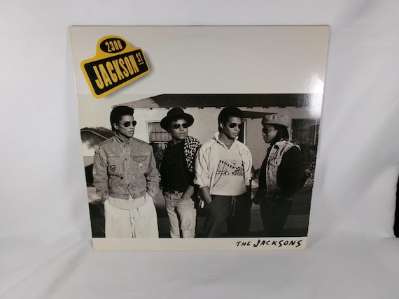 1989 Vinyl LP Record The Jacksons 2300 Jackson Street EX