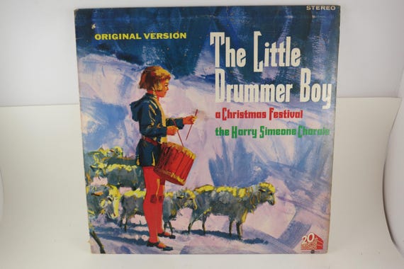 1966 Vinyl LP: The Little Drummer Boy - Harry Simeone Chorale, Stereo