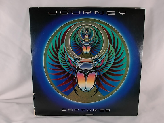 1981 Journey - Captured Vinyl LP Record Set Live EX