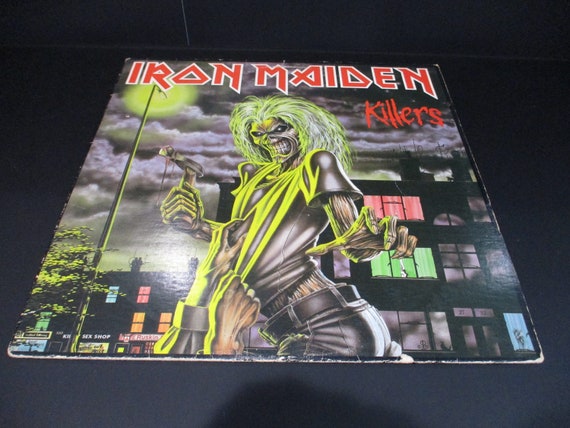 Vintage 1981 Vinyl LP Record Killers Iron Maiden Excellent Condition Original US Pressing 68018