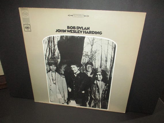 Vintage 1967 Vinyl LP Record Bob Dylan John Wesley Harding Excellent Condition 360 Sound Stereo 70528