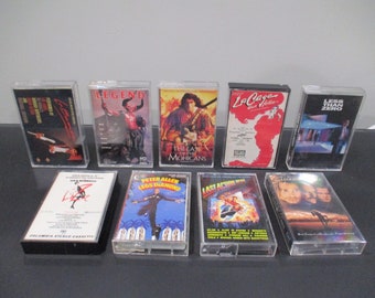 Vintage Soundtracks of the 80's and 90's Cassette Tapes L La Bamba Less Than Zero Legend Last Action Hero Legends of Fall Sold Individually