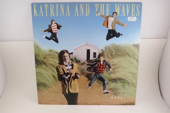 Vintage 1986 Vinyl LP Record Katrina and the Waves-Waves Near Mint Condition