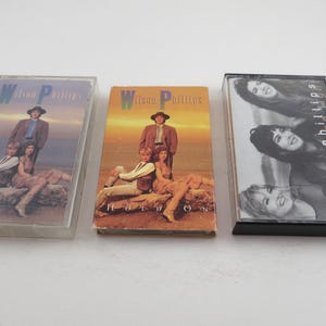 Vintage Wilson Phillips Cassette Tape: Self Titled, Shadows and Light, Hold On