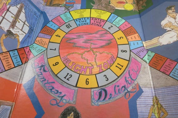 Rare 1993  Nitchmo Board Game Fantasy Delight Role Playing Fantasy Game for Adults with Imagination 100% Complete Excellent Condition