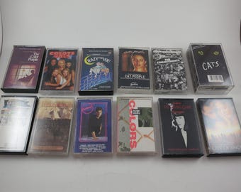 Vintage 80s-90s Movie Soundtrack Cassette Tapes: 'C' Titles