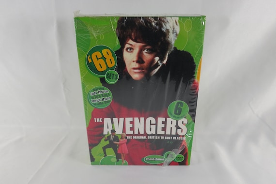 The Avengers The 68 Collection British TV Classic Set 3 6 Episodes DVD Set