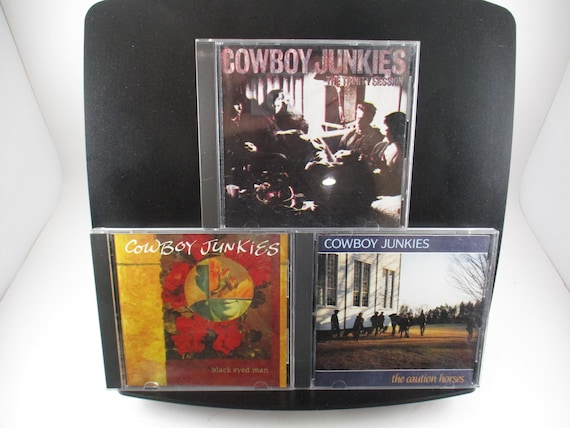 Vintage 1990's Cowboy Junkies CD's The Caution Horses The Trinity Session Black Eyed Man Sold Individually