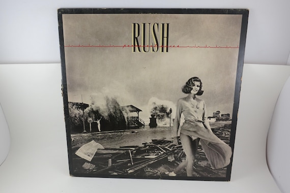 Vintage 1980 Vinyl LP Record Permanent Waves Rush Very Good Condition