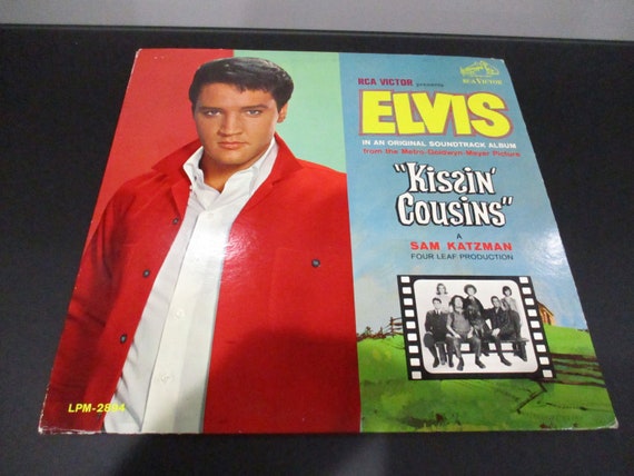 Vintage 1964 Vinyl LP Record Kissin' Cousins Elvis Presley Mono Excellent Condition 58186