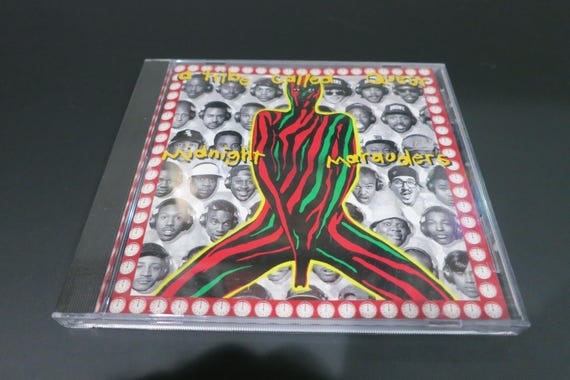 CD 1993 Midnight Marauders A Tribe Called Quest Red Border Variation Excellent Condition