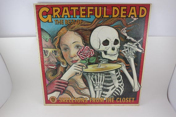 Vintage 1974 Vinyl LP Record Skeletons From the Closet The Best of The Grateful Dead Very Good Condition
