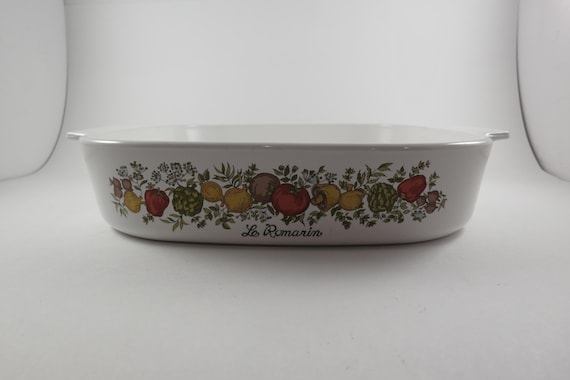 1972-1979 Corning Ware Spice O' Life Pattern A-10-B 10 Inch Skillet