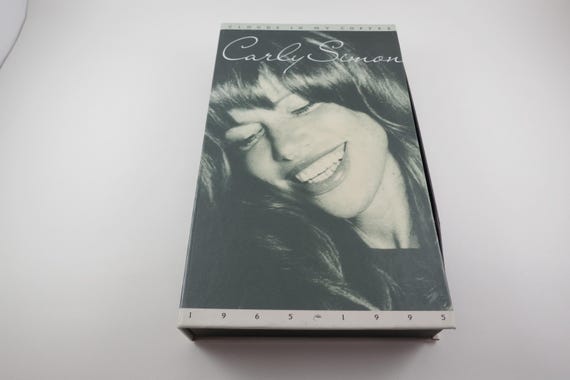 1995 Carly Simon Clouds In My Coffee Tape Set with Book - Near Mint