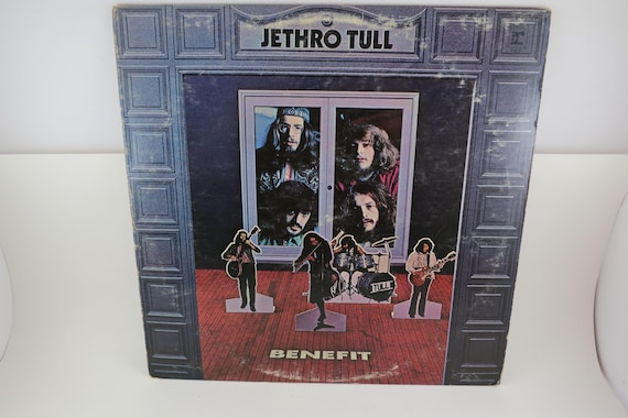 Vintage 1970 Vinyl LP Record Jethro Tull Benefit Very Good Plus Condition