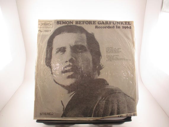 Vintage 1968 Vinyl LP Record Simon Before Garfunkel Recorded 1964 Excellent Condition Taiwan Pressing 62495