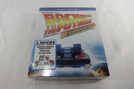 Back to the Future Complete Adventures Blu-Ray Digital HD Set with Booklet Sealed