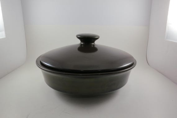 Vintage Franciscan Madeira Pattern 11 Inch Covered Casserole with Original Lid Like New Condition