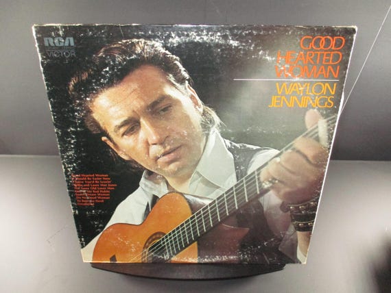 Vintage 1972 Vinyl LP Record Good Hearted Woman Waylon Jennings Excellent Condition 67455