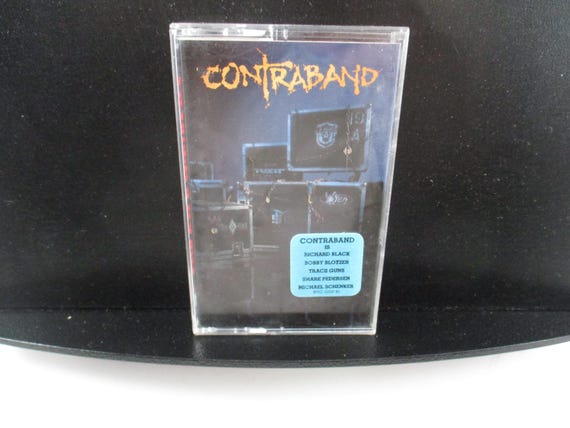 Vintage 1991 Cassette Tape Contraband Self Titled