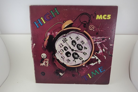 Vintage 1971 MC5 High Time Vinyl LP - Original US Pressing