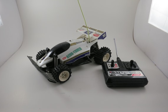 1980's Nikko R/C Aero Off Road #16 Racer with Original Remote 27mh