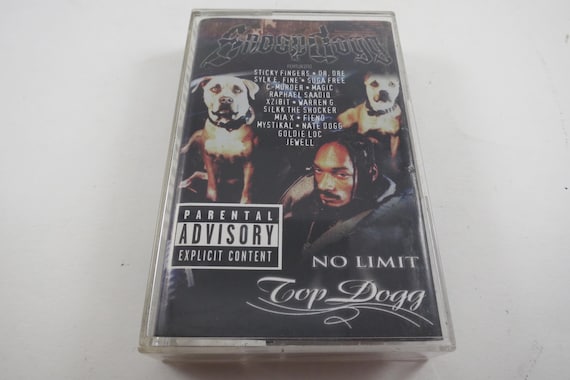 1999 Cassette Tape No Limit Top Dogg Snoop Dogg Original Release