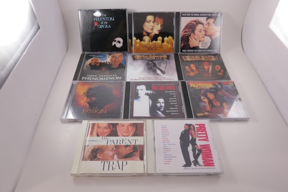 1990s Movie Soundtracks CD - Beginning with P- Sold Individually