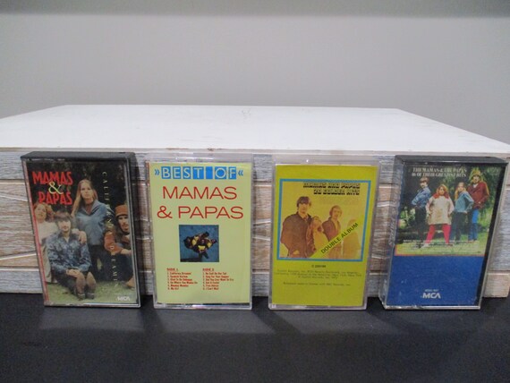 Vintage 1980's Mamas & Papas Cassette Tapes California Dreamin' 16 Greatest Hits Sold Individually