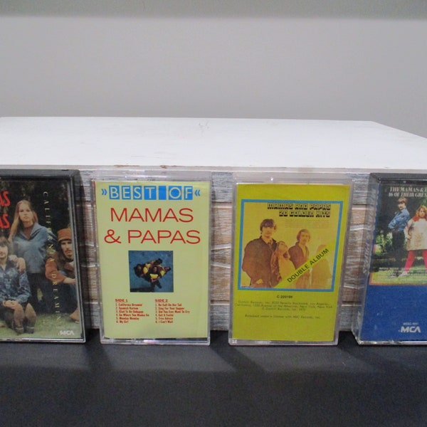 Vintage 1980's Mamas & Papas Cassette Tapes California Dreamin' 16 Greatest Hits Sold Individually