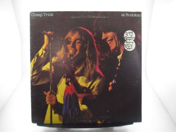 Vintage 1979 Vinyl LP Record Cheap Trick at Budokan Excellent Condition with Original Book Canadian Pressing 67420