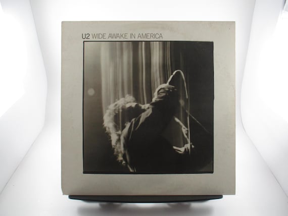 Vintage 1985 Vinyl EP Record U2 Wide Awake In America Excellent Condition 64680