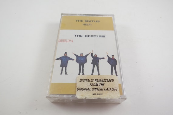 Vintage 1992 Cassette Tape The Beatles Help! Mint Condition Still Factory Sealed with Hype Sticker Remastered