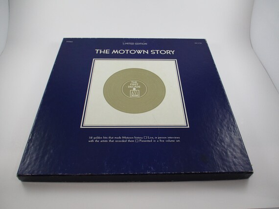 Vintage 1970 Vinyl LP Record Set The Motown Story Limited Edition 58 Golden Motown Hits Excellent Condition 68062