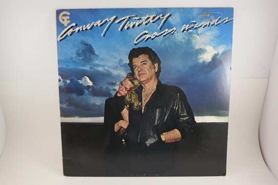 Vintage 1979 Conway Twitty "Cross Winds" LP Record