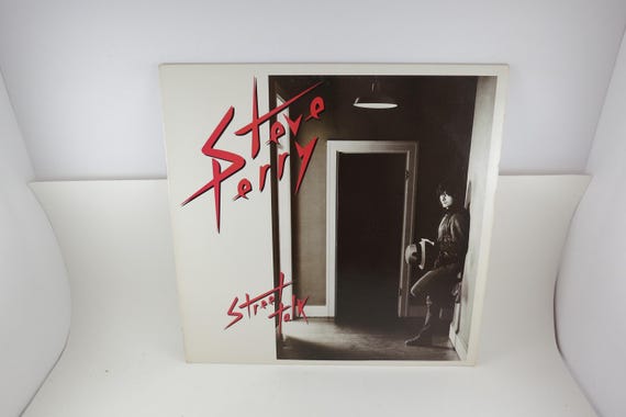Vintage 1984 Steve Perry 'Street Talk' LP Vinyl Record