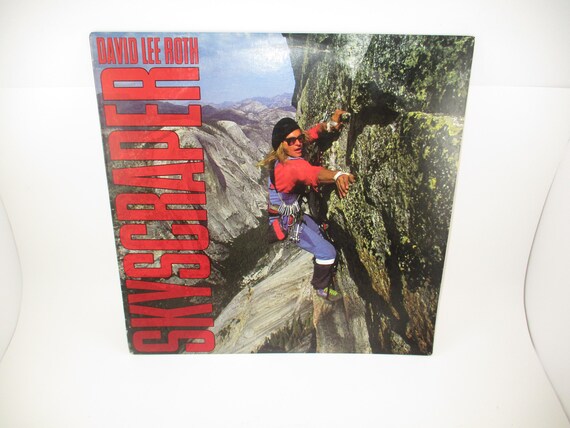 Vintage 1988 Vinyl LP Record Skyscraper David Lee Roth Excellent Condition 70252