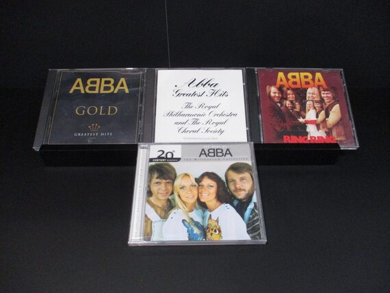Vintage 1980's/90's Abba CD's Best Of Greatest Hits Ring Ring Gold Sold Individually