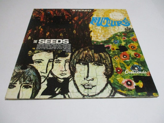 Rare Vintage 1967 Vinyl Psychedelic LP Record The Seeds Future Near Mint Condition First Pressing with All 3 Original Inserts 67520