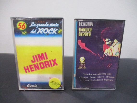 Vintage 1980's Jimi Hendrix Cassette Tapes Excellent Condition Smash Hits Essential Bleeding Heart Ultimate Curtis Knight Sold Individually