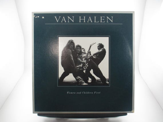 Vintage 1986 Vinyl LP Record Van Halen Women and Children First Excellent Condition 65730