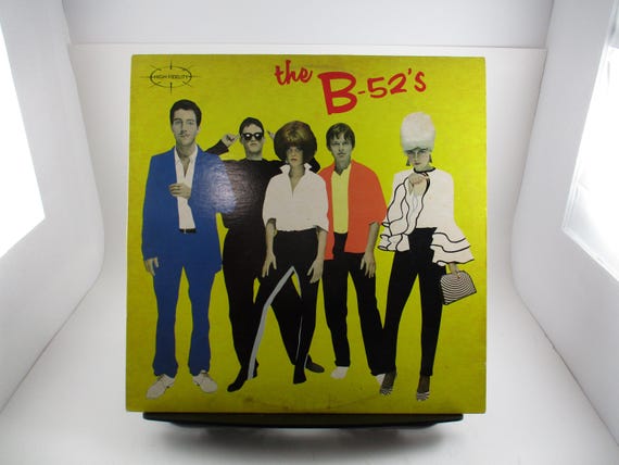 Vintage 1980 Vinyl LP Record The B-52's Self Titled Excellent Condition 69558
