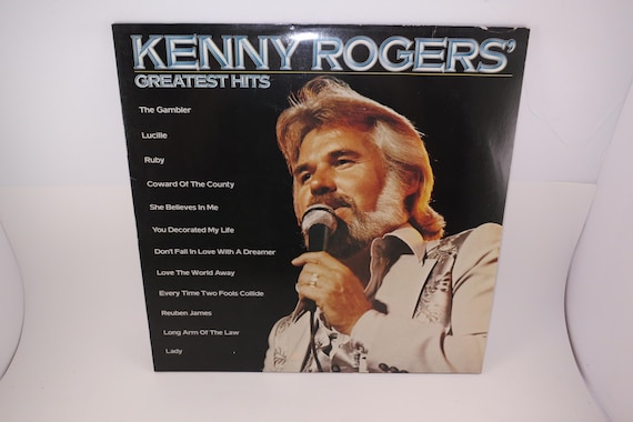 Kenny Rogers Greatest Hits Vinyl LP - 1980 Holland Pressing