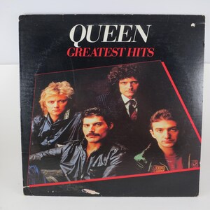 Queen Greatest Hits LP Record Vinyl Album 1981 Fat Bottomed Don't