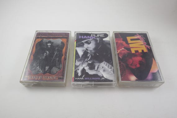 Vintage Hank Williams Jr. Cassette Tape - 1980s Country Music